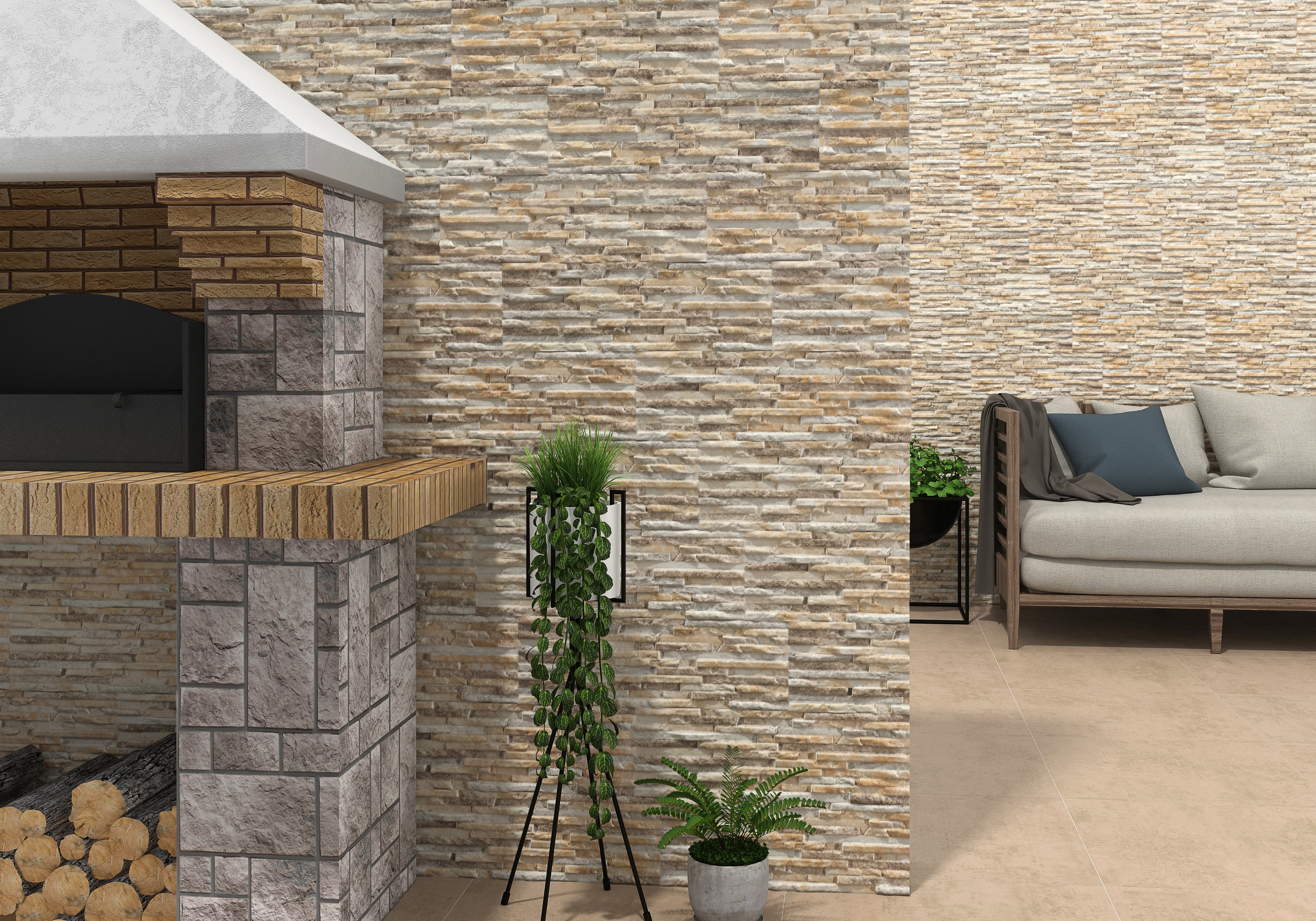 Amiral dekortegel beige